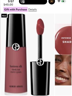 SOLD❌
 Luminous Silk Liquid Blush Cheek Tint
